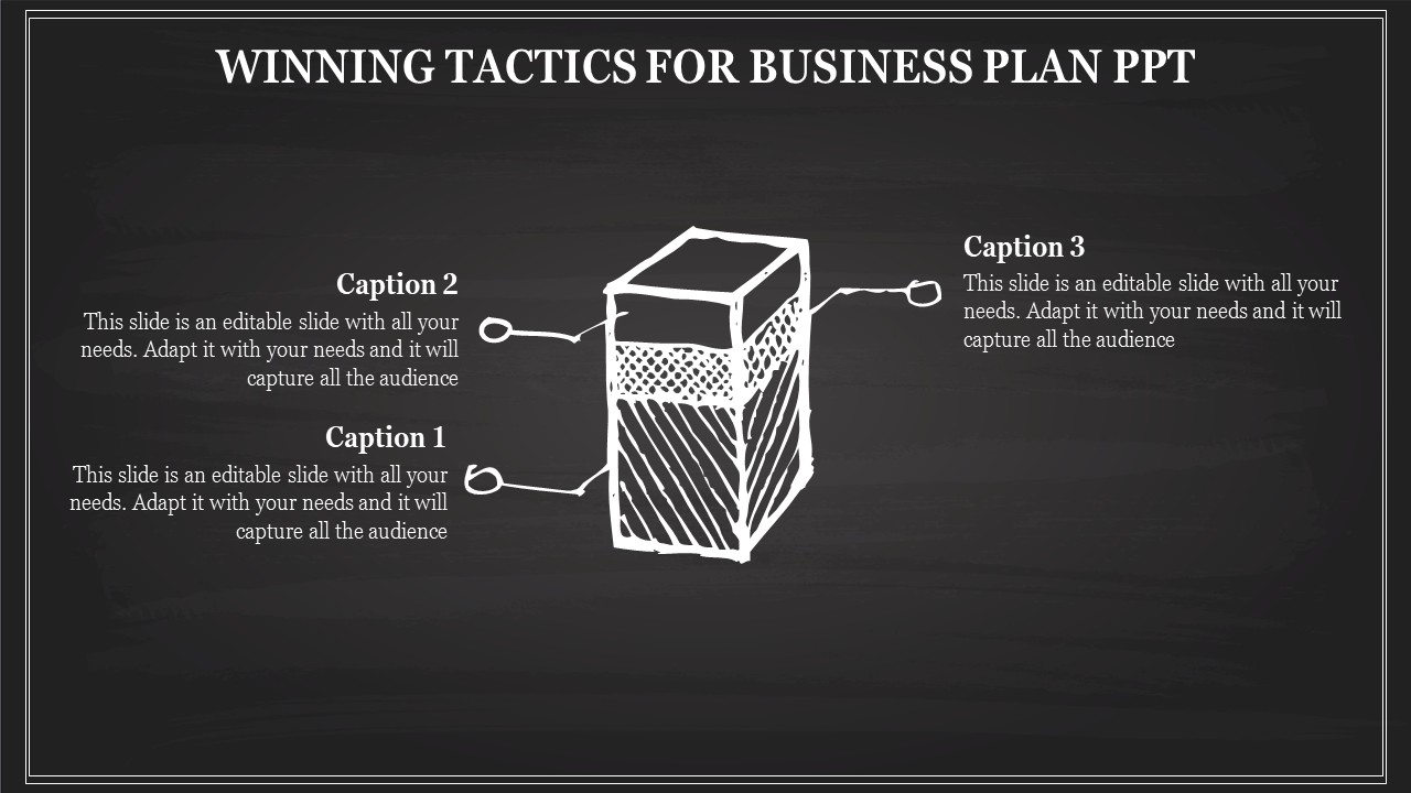 Amazing Business Plan PPT and Google Slides Designs-Three Node
